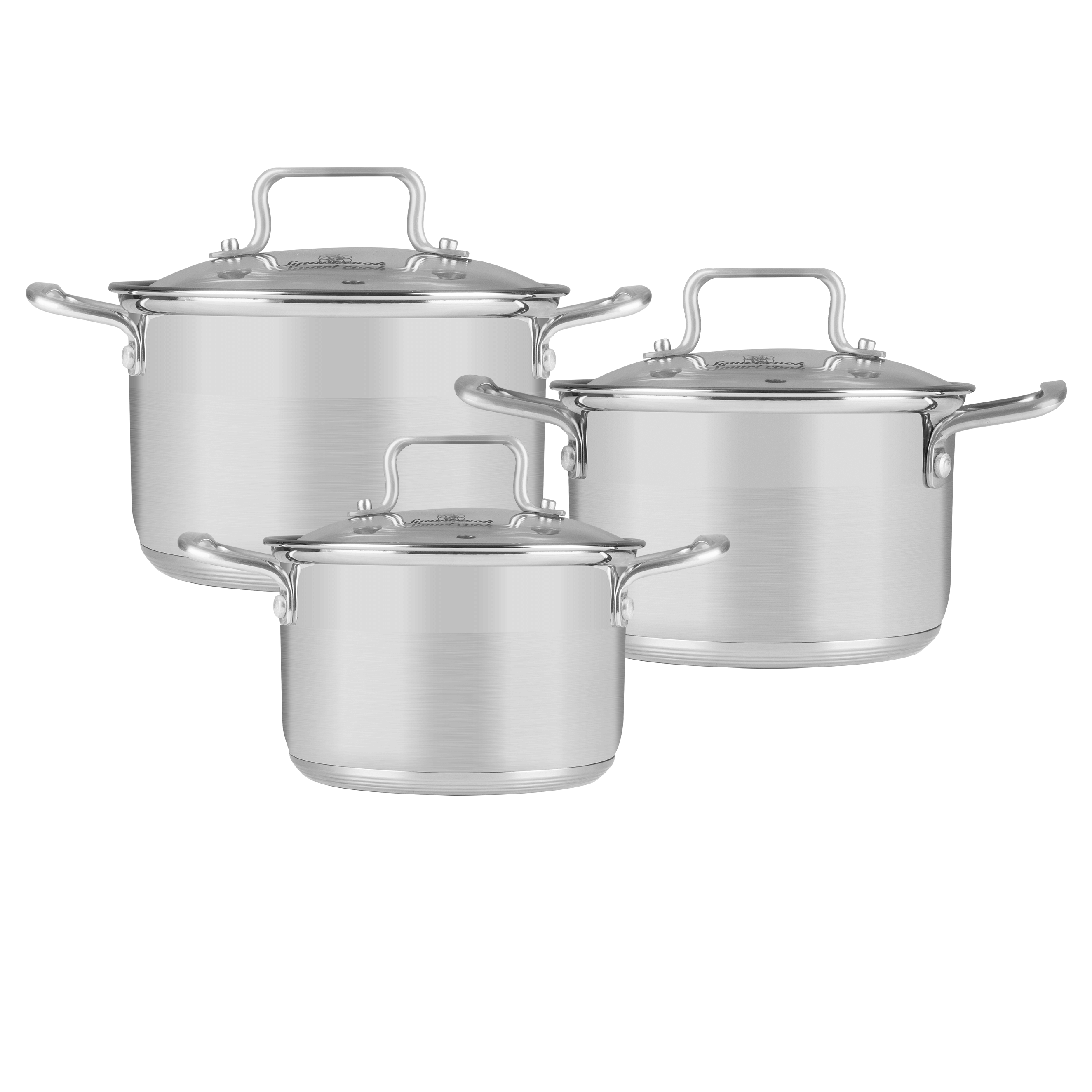 Bộ nồi Inox Elmich 3 chiếc cỡ 16,20,24cm-SMR3