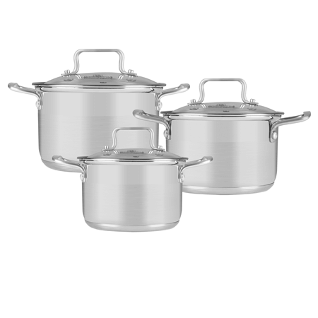 Bộ nồi Inox Smartcook 3 chiếc cỡ 16,20,24cm-SMR3