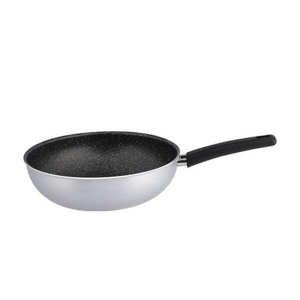 Chảo xào chống dính vân đá,đáy từ elmich 4702OL size 30cm