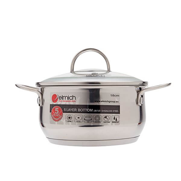 Xoong inox 304 CELESTINE 18cm