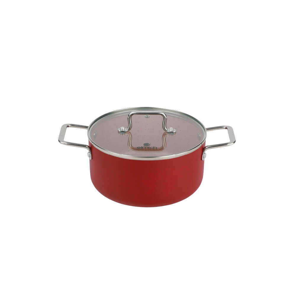 Bộ nồi nhôm chống dính Elmich EL 5312 MN size 16,20,24cm