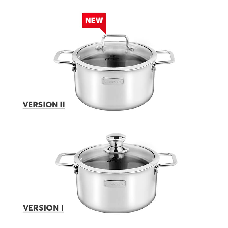 Nồi Inox liền khối Elmich Trimax classic EL2408OL size 24cm