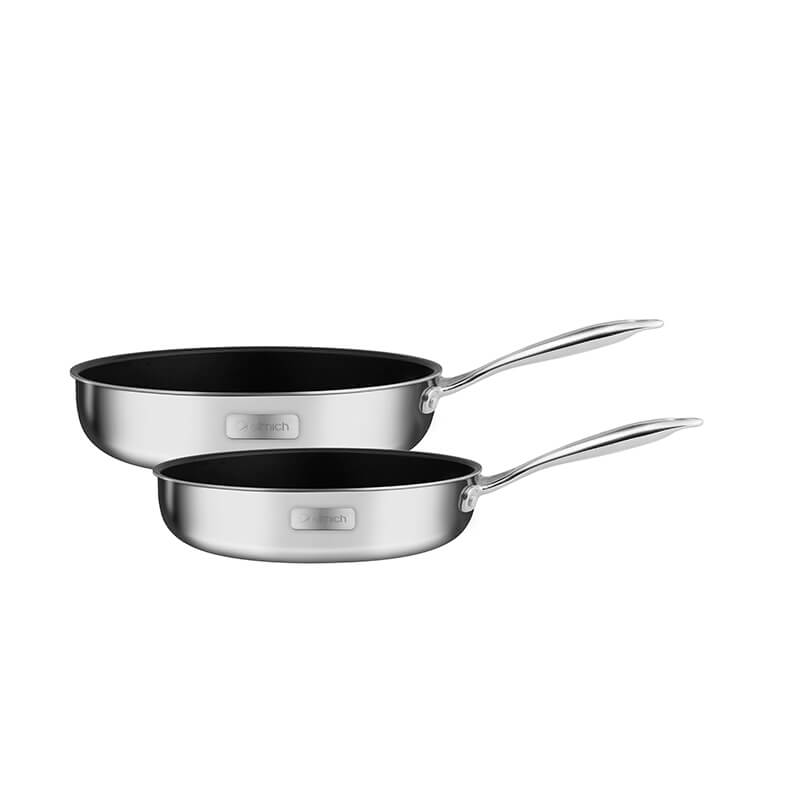 Bộ 2 chảo inox liền khối Elmich Trimax classic EL2701OL size 20 ,26cm