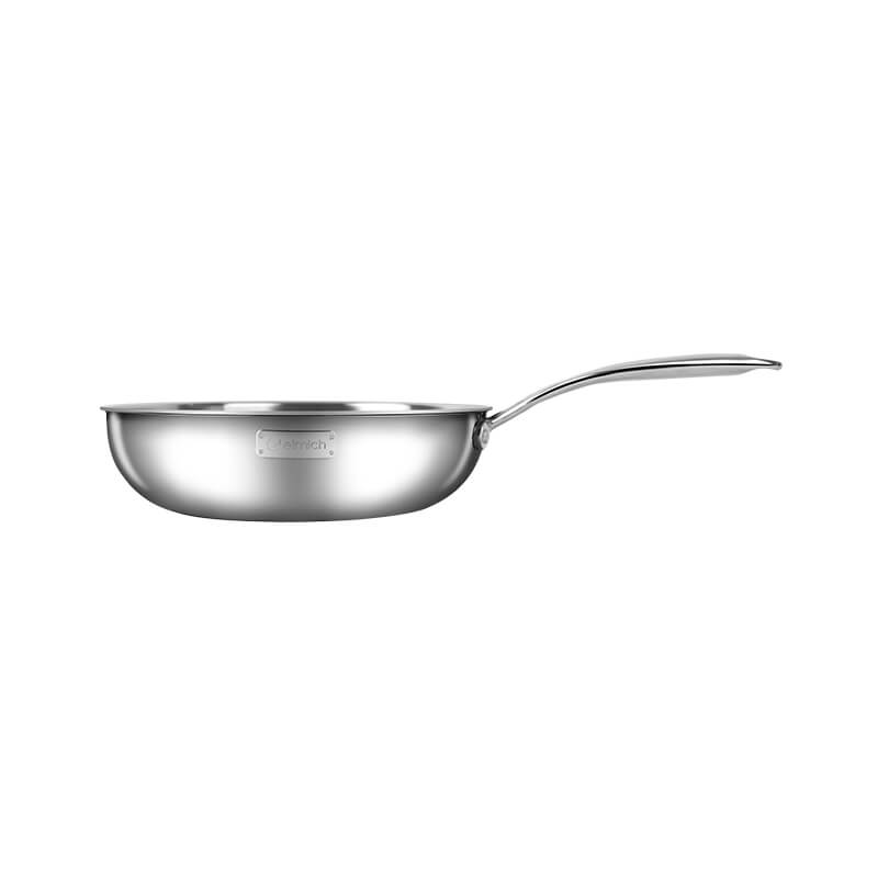 Chảo xào inox cao cấp 3 lớp đáy liền Elmich Trimax EL-3796 size 26cm