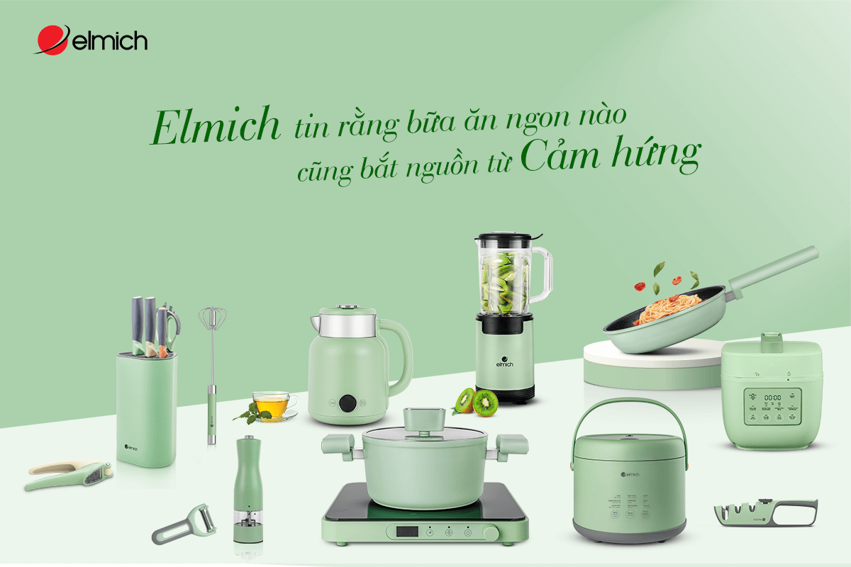 Elmich: Cùng chúng tôi khám phá thương hiệu gia dụng cao cấp từ Cộng hòa Séc