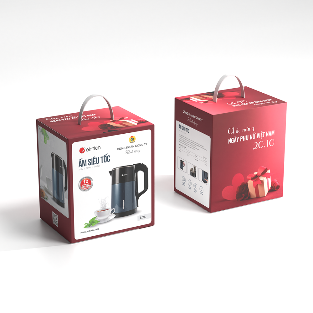 Ấm đun nước siêu tốc Elmich 1.7L EDA 0858
