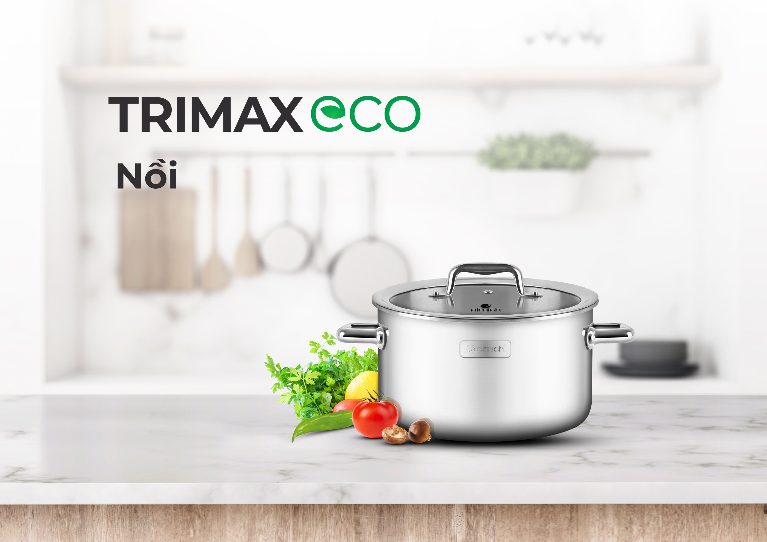 Nồi Inox liền khối Elmich Trimax Eco EL3993 size 20cm