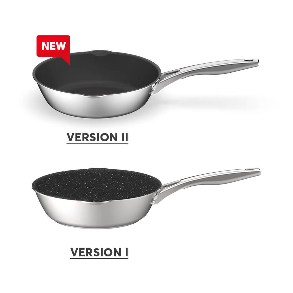 Chảo chống dính Inox liền khối Hera EL 8276 size 28cm