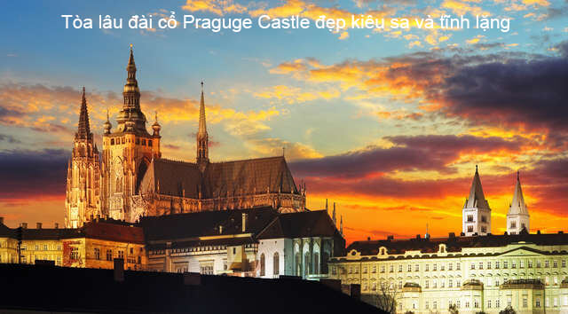 anh204 Tòa lâu đài cổ Praguge Castle đẹp kiêu sa và tĩnh lặng