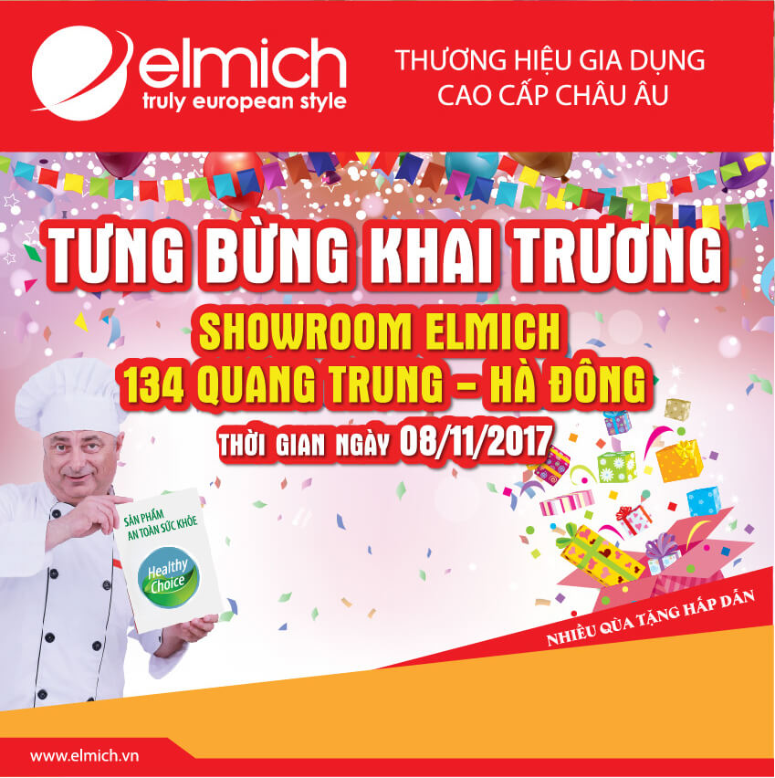 Khai trương Showroom Elmich Hà Đông