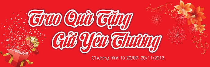 Quà tặng ý nghĩa cho ngày 20/10: “Trao quà tặng, gửi yêu thương” từ 20/09- 20/11