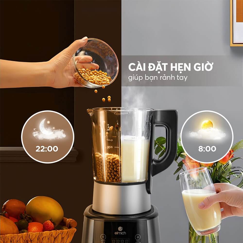Máy làm sữa hạt Elmich CBE 3902 Mới