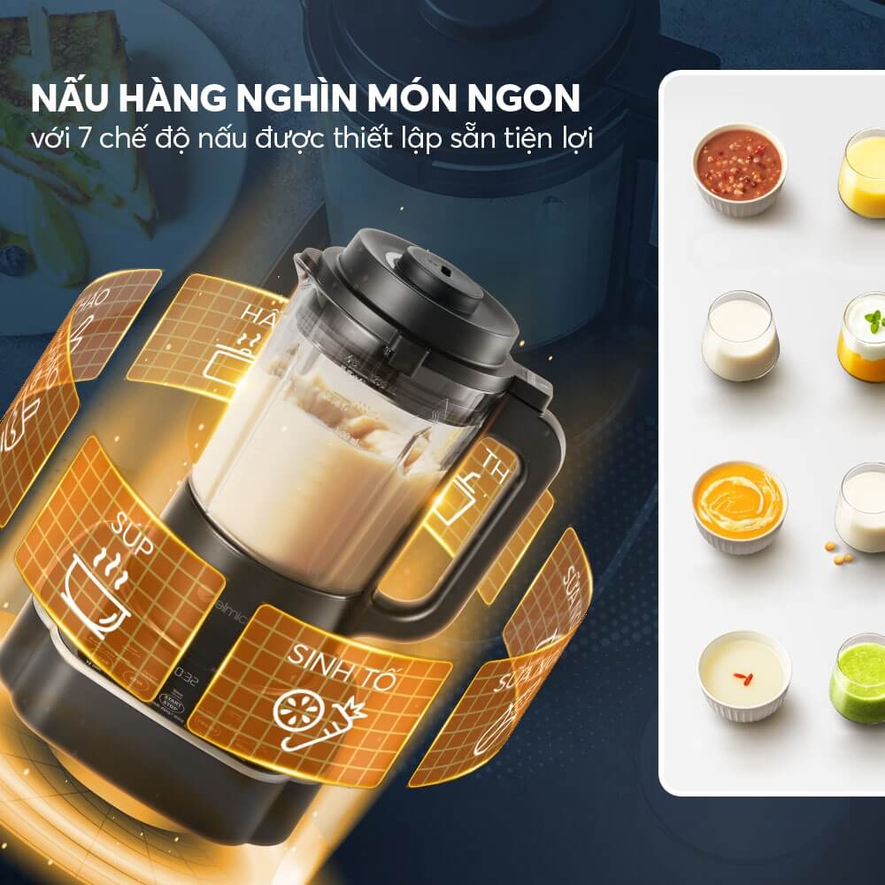 Máy làm sữa hạt Elmich CBE-3904OL