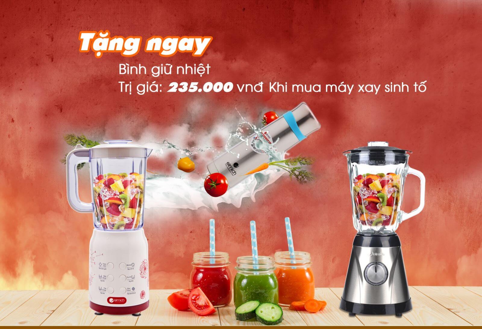 ctkm20may20xay20sinh20to2 Mùa hè hết “bốc hỏa” với bộ đôi máy xay sinh tố và bình giữ nhiệt Elmich