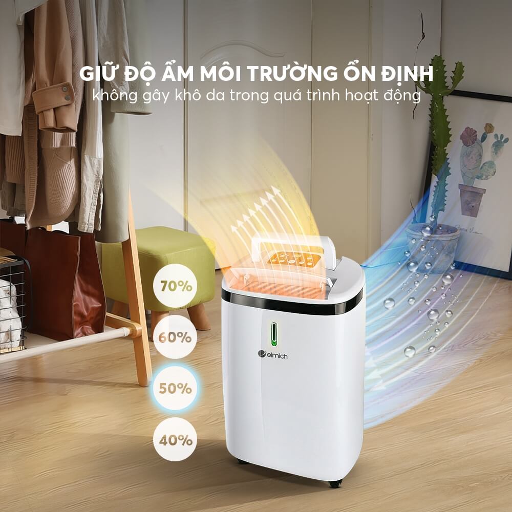 de3923_profile_03 Máy hút ẩm không khí Elmich DE-3923 (20L)