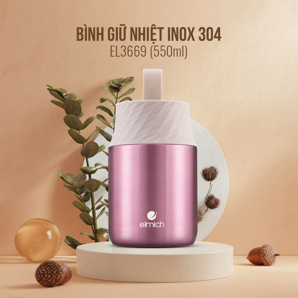 Bình đựng thức ăn giữ nhiệt Elmich 550ml EL 3669