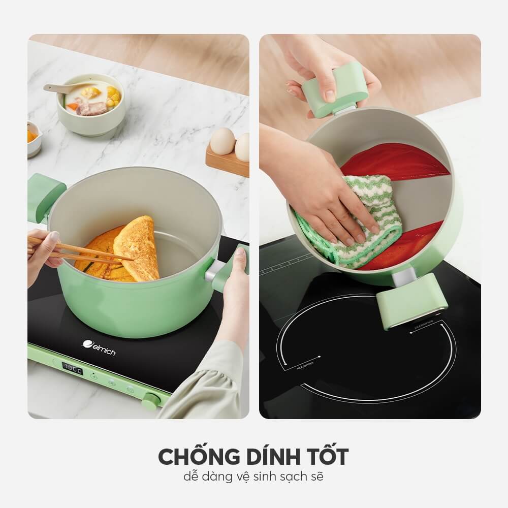 Nồi men sứ Elmich Hera II EL-5203GY