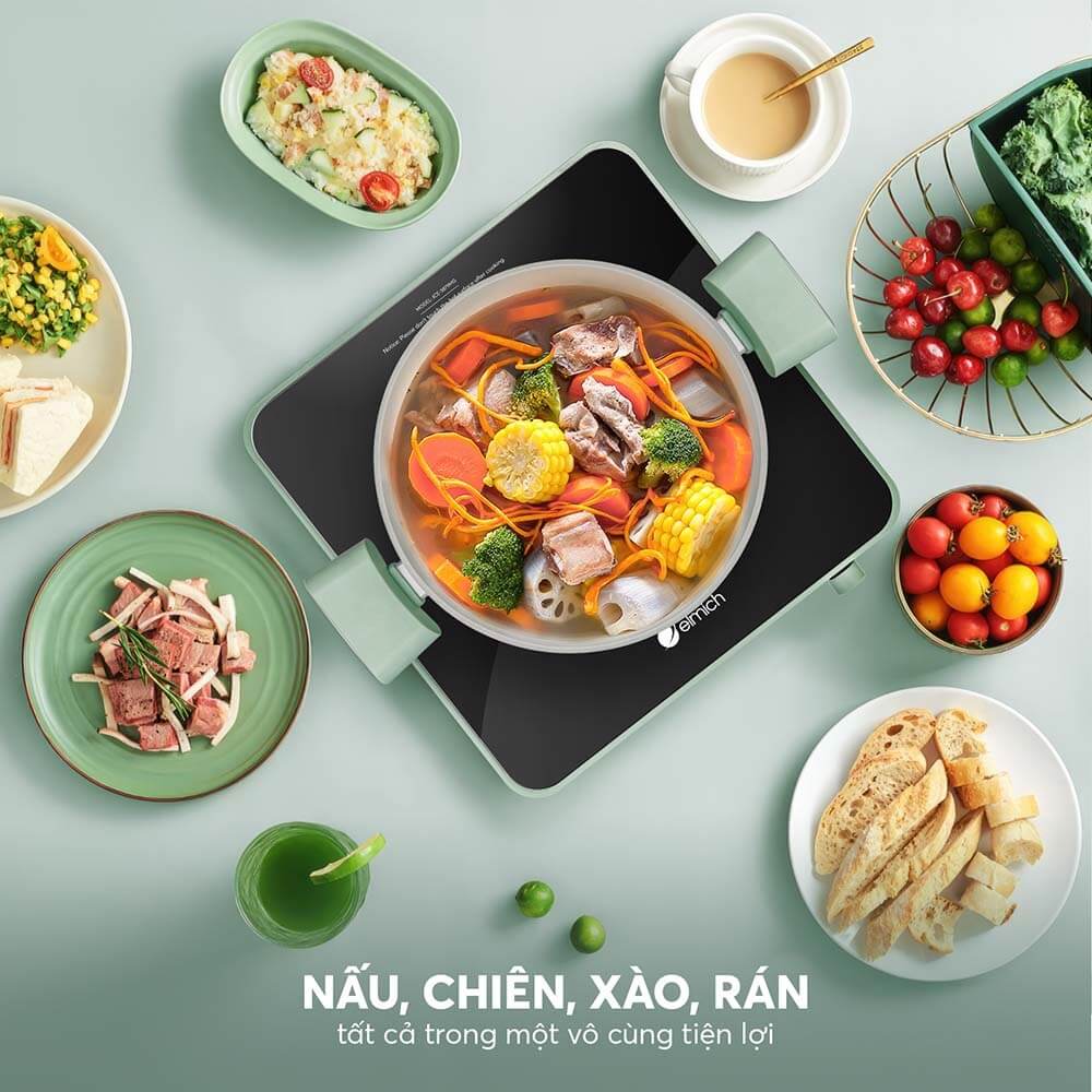 Nồi men sứ Elmich Hera II EL-5203SK18 size 18cm