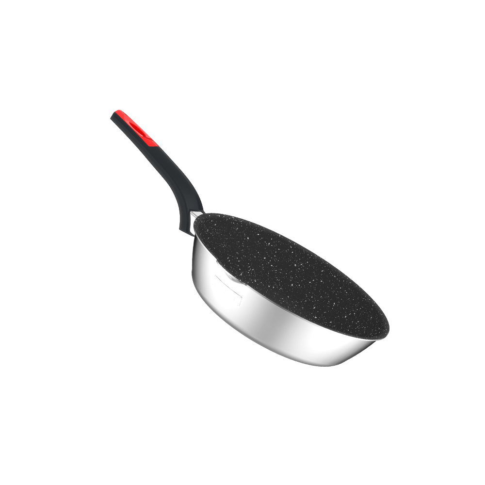 Bộ nồi Inox liền khối Elmich Milano EL-8093 size 16,18,22, chảo 26cm