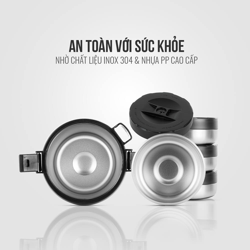 HÃY ĐỂ BỮA CƠM VĂN PHÒNG TRỞ NÊN TUYỆT VỜI HƠN VỚI HỘP CƠM GIỮ NHIỆT ELMICH EL 8294