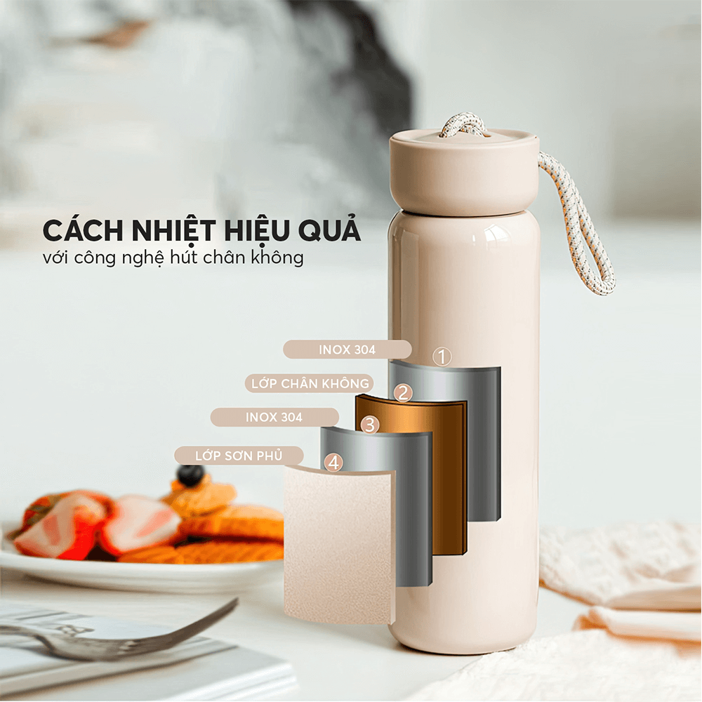 Cách sử dụng và vệ sinh bình giữ nhiệt chuẩn nhất