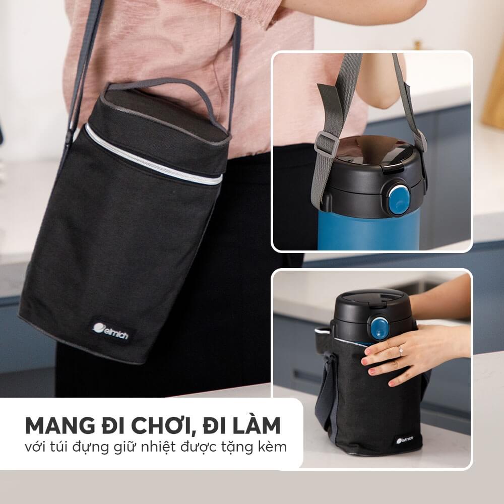 Hộp cơm giữ nhiệt inox 304 Elmich EL8303 dung tích 2L
