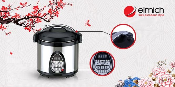 Nồi áp suất điện Elmich