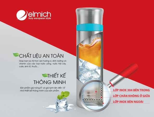 [Afamily.com] Mua bình giữ nhiệt Elmich – rước ô tô về nhà