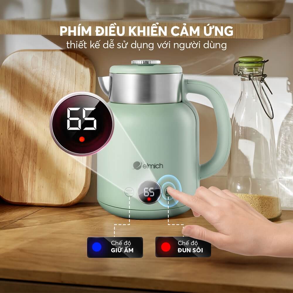 Ấm siêu tốc Elmich KEE 8456 PG