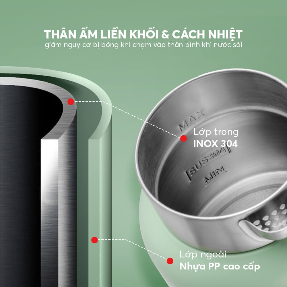 Ấm siêu tốc Elmich KEE 8456 PG