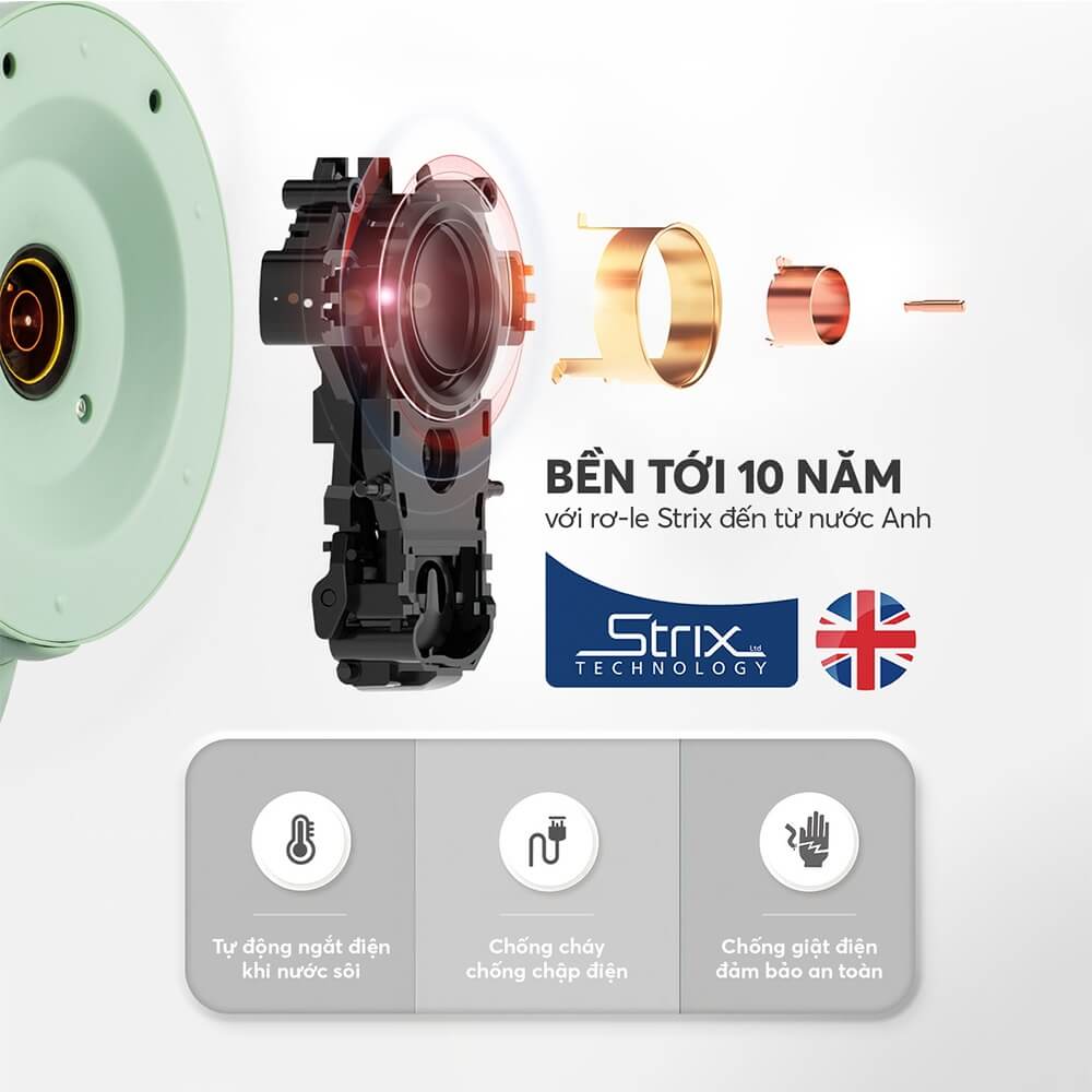Ấm siêu tốc Elmich KEE 8456 PG