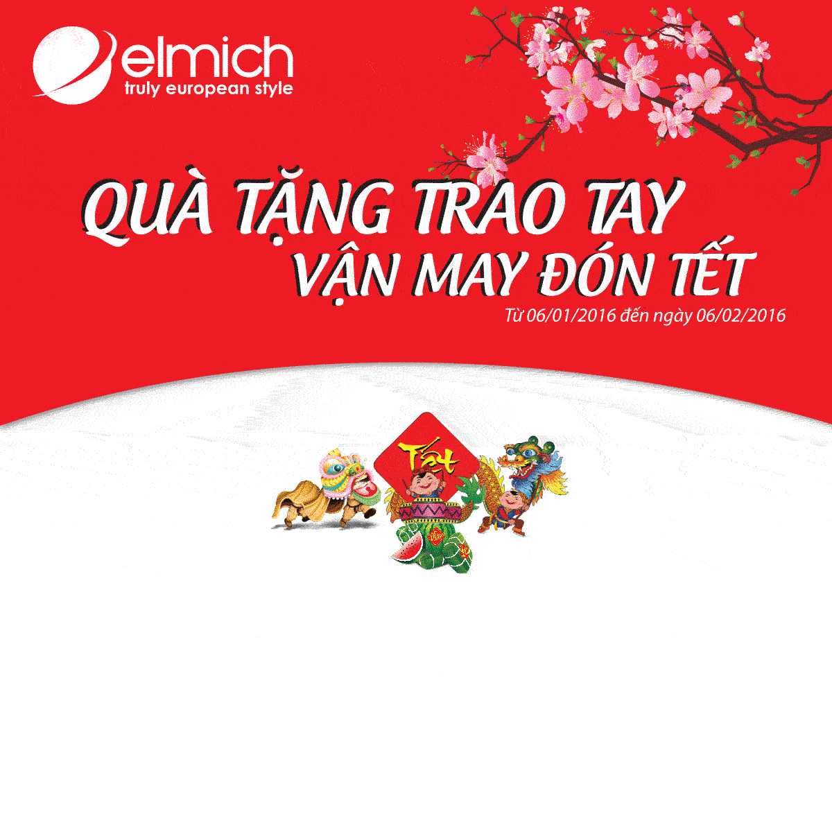 Quà tặng trao tay – Vận may đón Tết