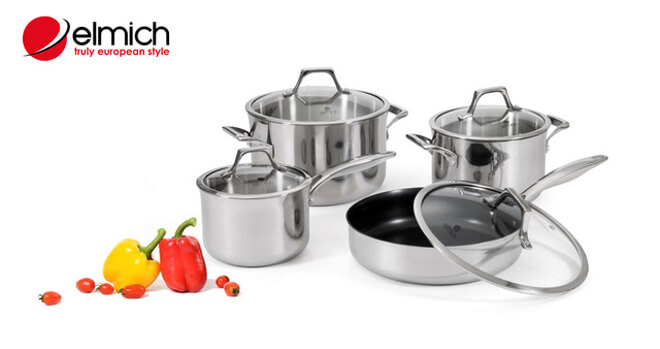 [24h]- Nồi chảo inox Elmich gây sốt trên thị trường mùa Tết 2018