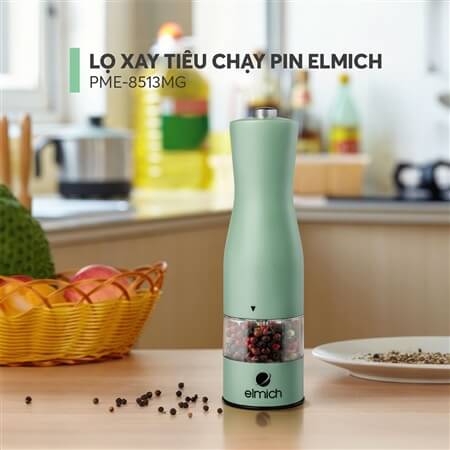 Lọ xay tiêu chạy pin Elmich PME 8513PG