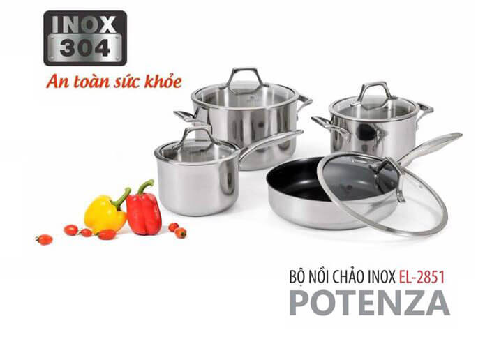 potenza Nồi inox Potenza EL-2851