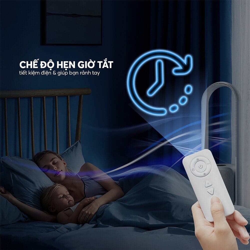 Quạt không cánh kết hợp lọc không khí Elmich BFE-3936