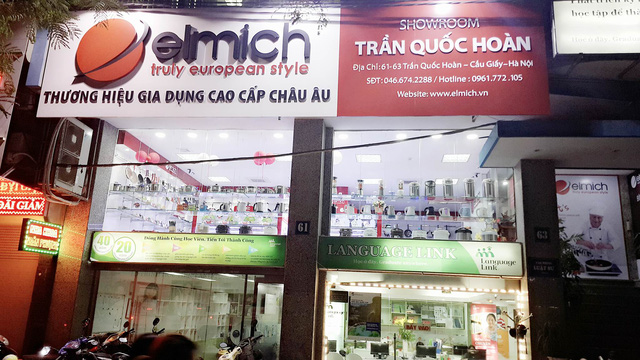 [Dân trí]- Mừng sinh nhật Showroom Elmich Trần Quốc Hoàn – HN, Elmich ưu đãi sốc