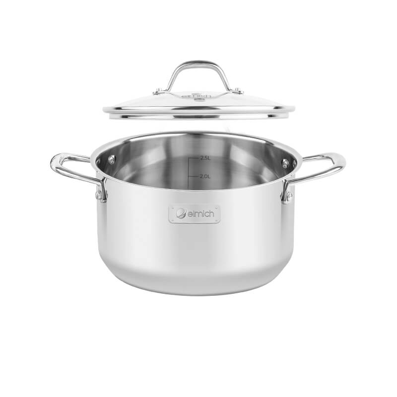 Bộ nồi inox liền khối Elmich EL-2131 size 16,20,22cm