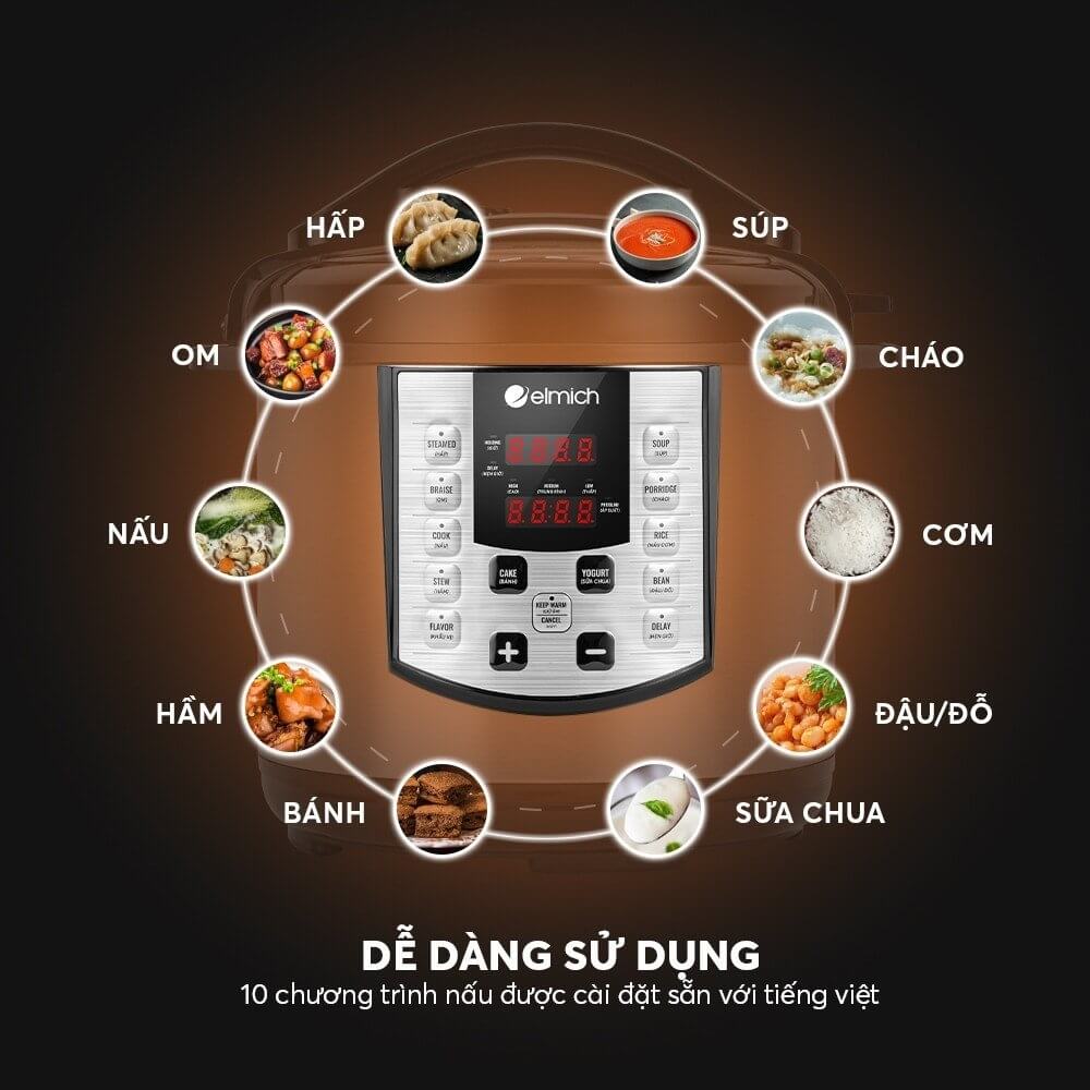 z4346271462858_be4a01467067258c5b958b544b54cf3f Nồi áp suất điện đa năng Elmich 6L PCE 1809OL