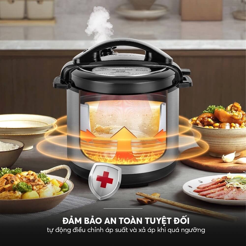 z4346271467396_036e3364c5cd37bc1d6213737f002ab8 Nồi áp suất điện đa năng Elmich 6L PCE 1809OL