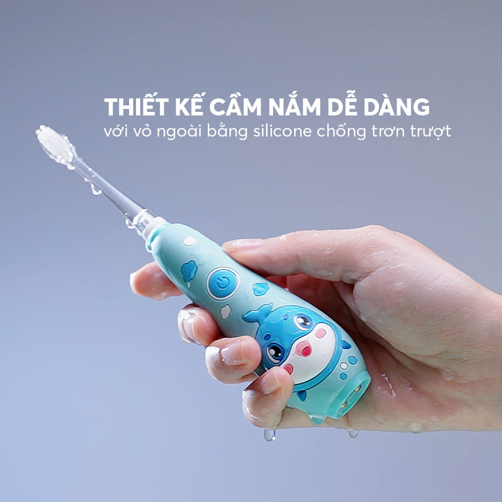 Bàn chải đánh răng điện trẻ em Elmich Procare TBE-8455PK 9 The 8455pk Profile 10