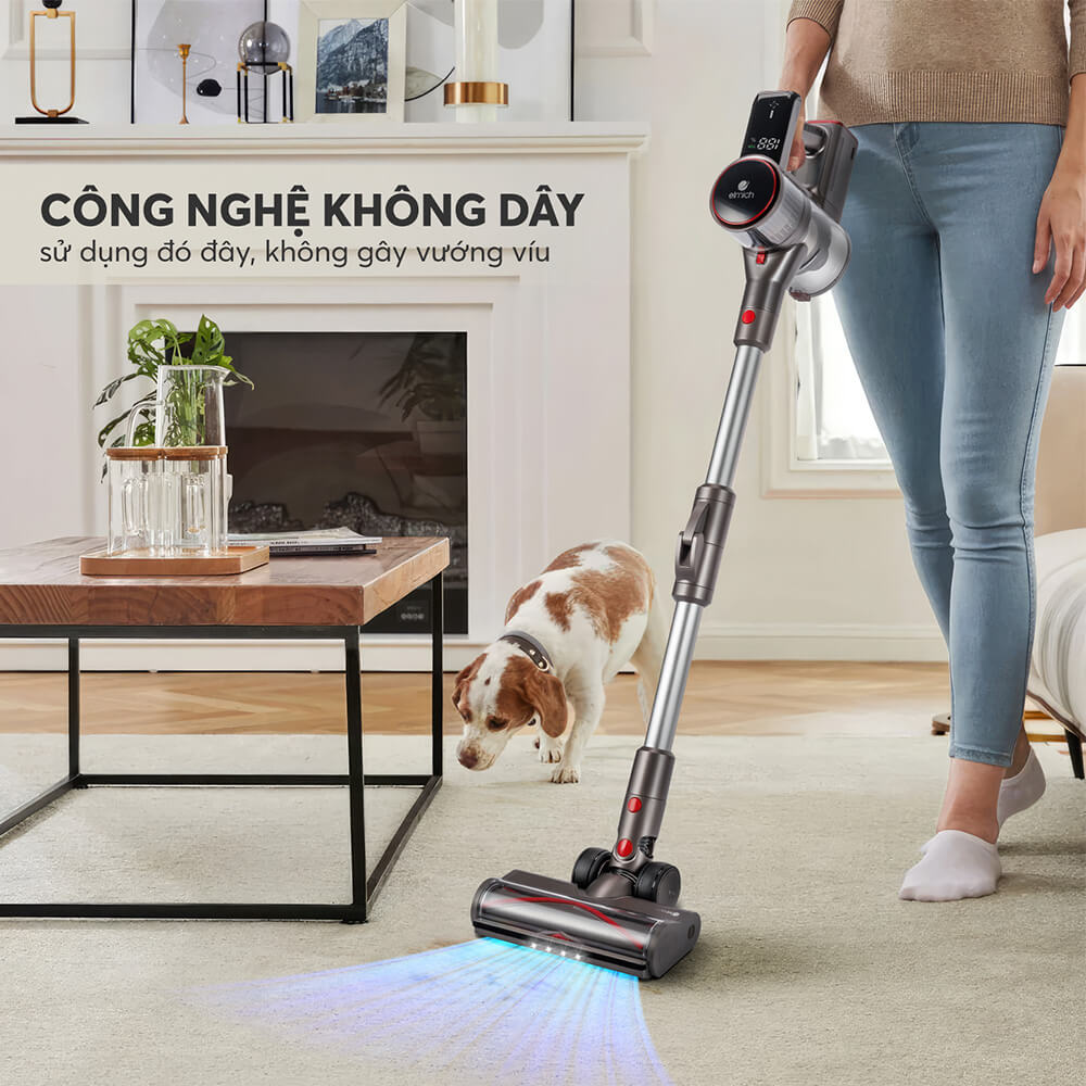Hướng dẫn sử dụng máy hút bụi không dây Elmich VCE-3927