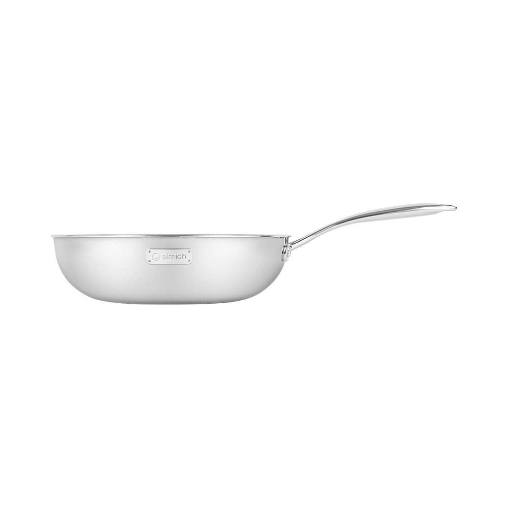 Chảo xào inox liền khối Elmich Trimax EL2825 size 28cm