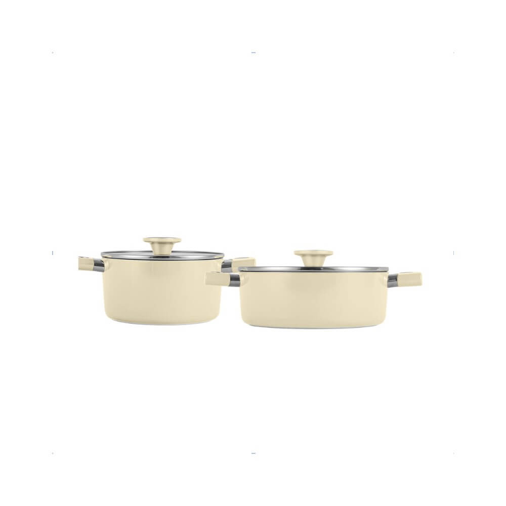 Bộ nồi nhôm chống dính cao cấp EDA-1027 size 20,24 cm