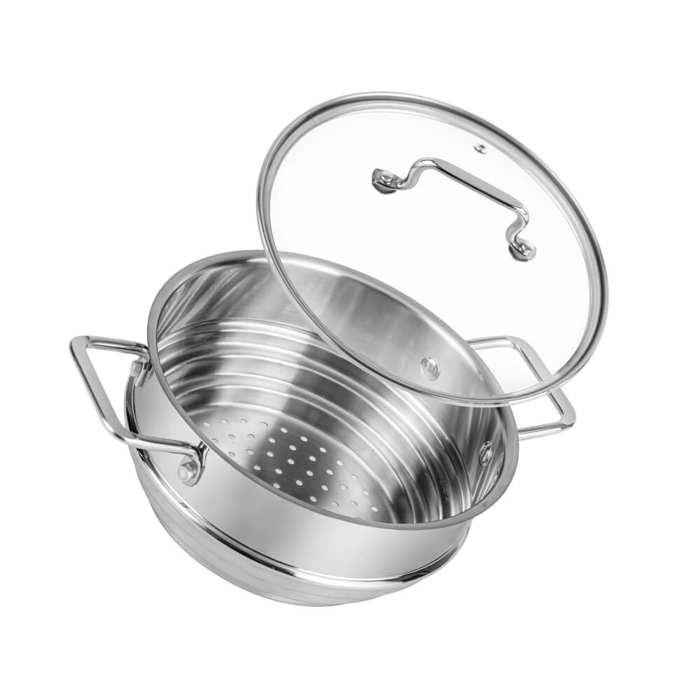 Xửng hấp đa năng inox 304 Elmich EL-2420OL size 16,18,20cm