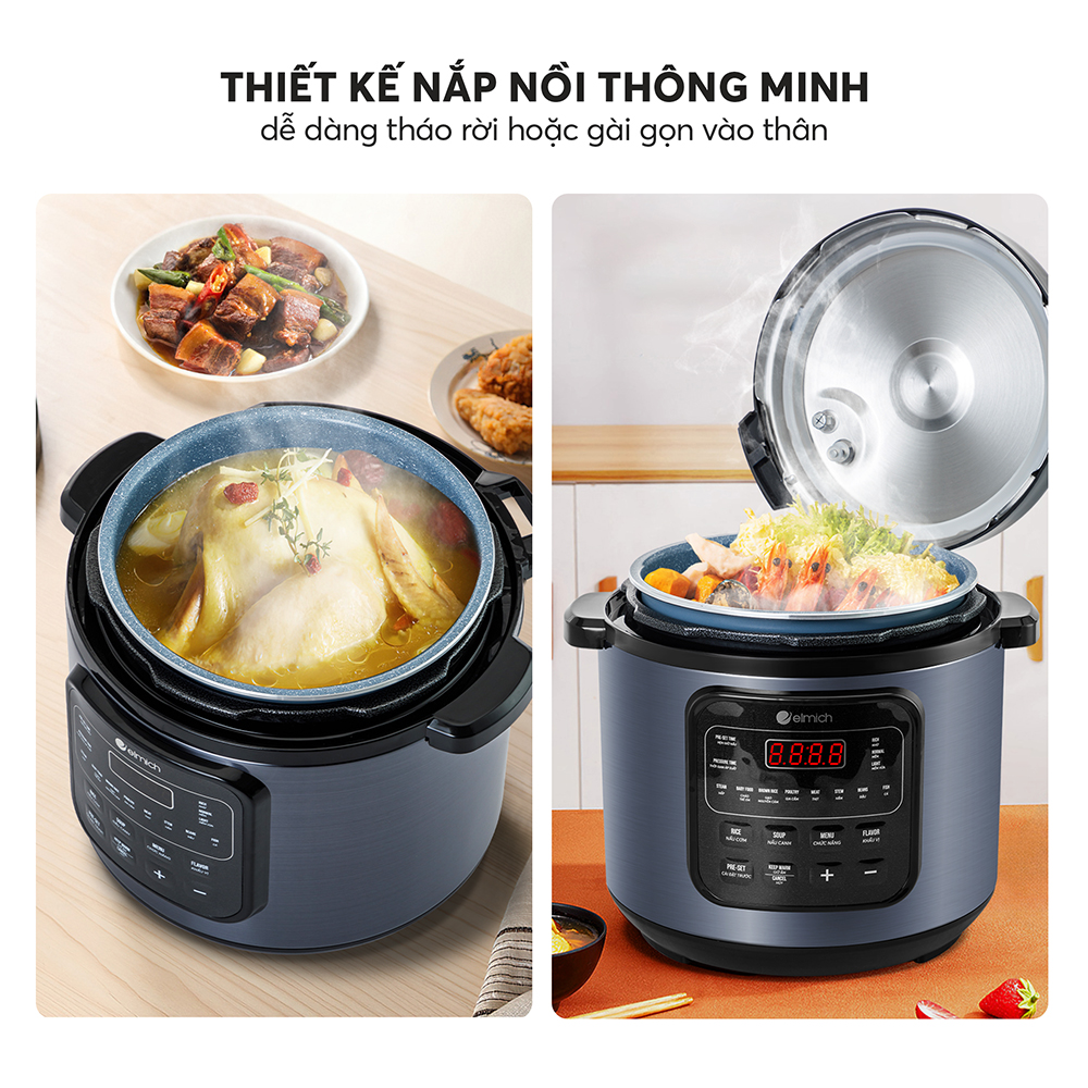 Nồi áp suất điện tử Elmich PCE-8571 8 Pce 8571 Profile 04