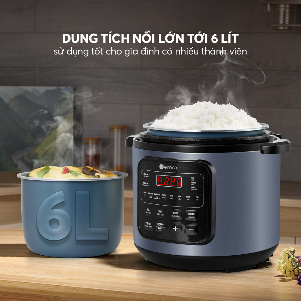 Nồi áp suất điện tử Elmich PCE-8571 2 Pce 8571 Profile 09