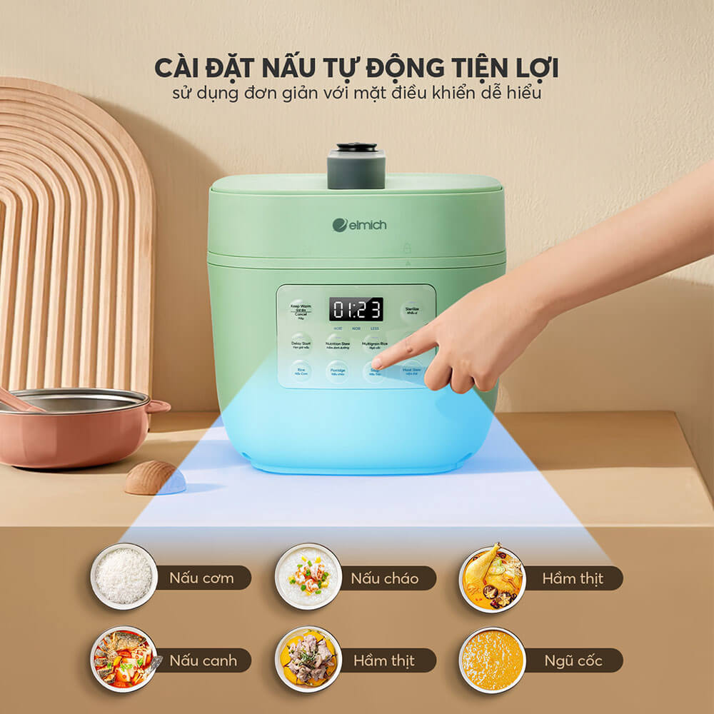 Nồi áp suất điện tử 3L 4028573 4 Pce 8573 Profile 05