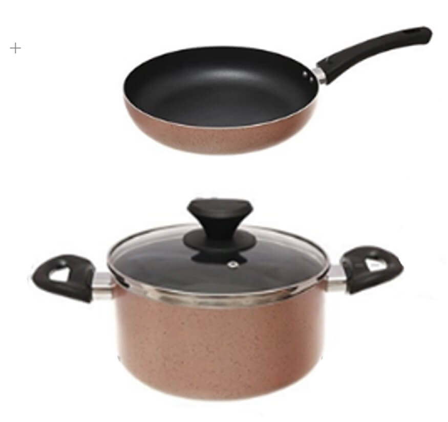 Bộ nồi chống dính Smartcook SM-4106OL nồi 20,chảo 20cm