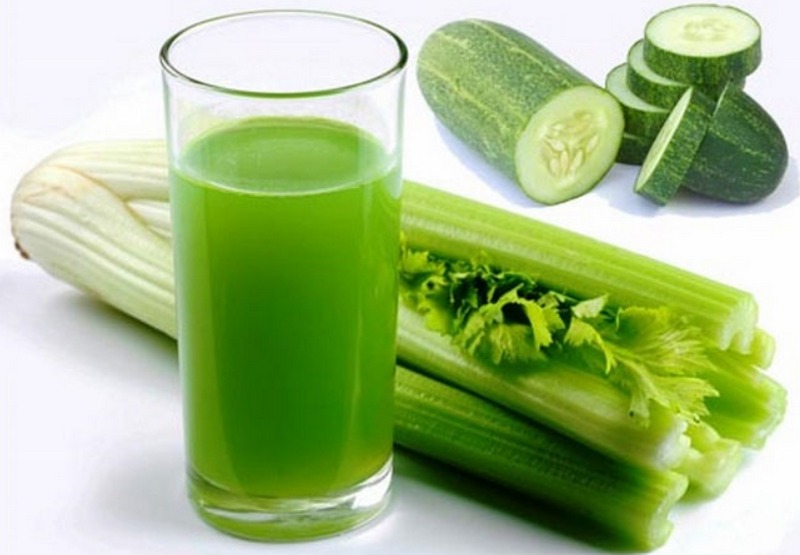 Cần tây - dưa leo - mật ong là công thức detox cơ thể hiệu quả